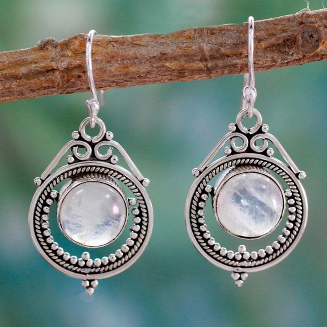 Elvira Moon StoneEarrings