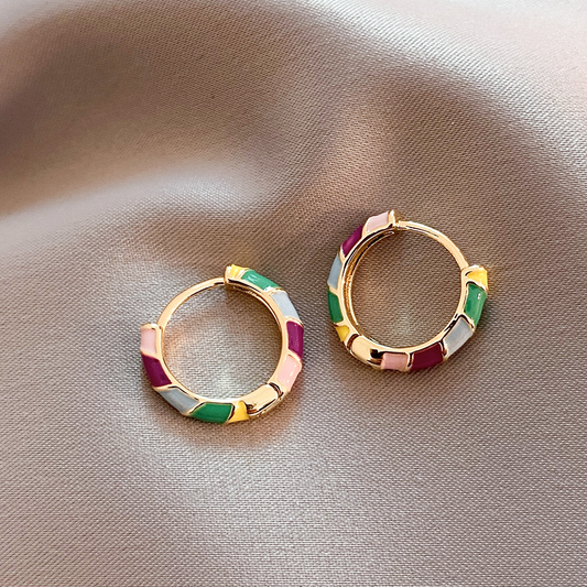 Chic Gilded Earrings