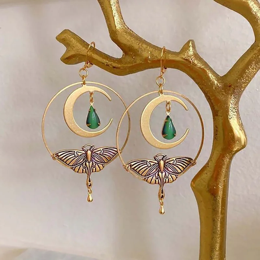 Celestial Whisper Dragonfly Earrings