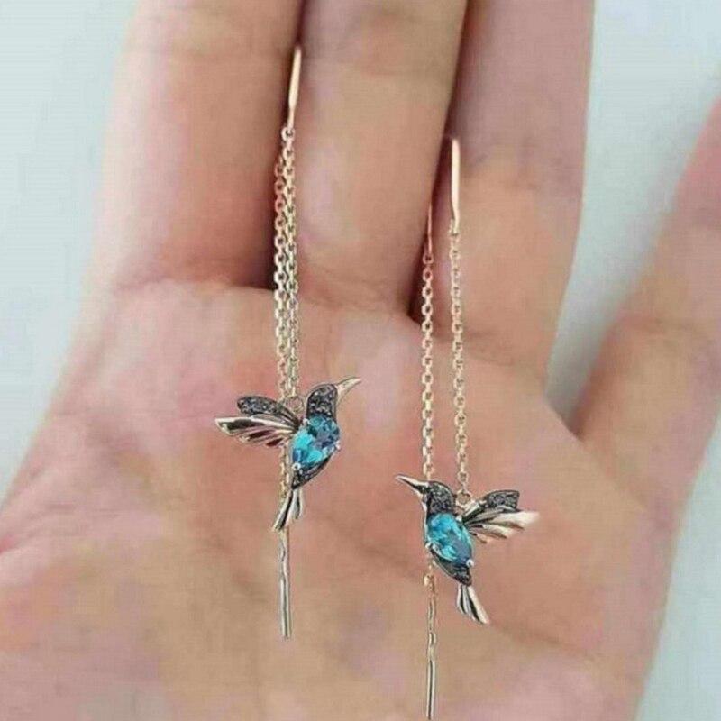 Hummingbird Elegance Earrings