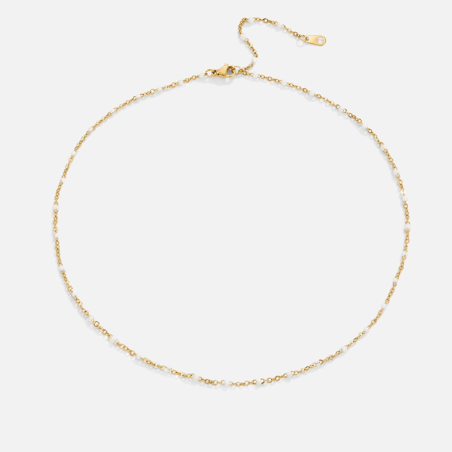Pure White Pearl Necklace