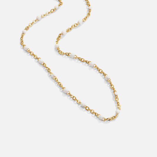 Pure White Pearl Necklace