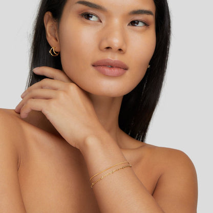 Pia Gold Lager Bracelet